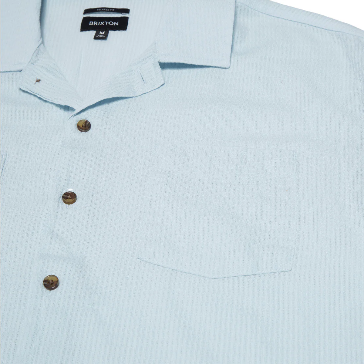 Brixton The Vintage Shirt - Blue Aura - Image 2
