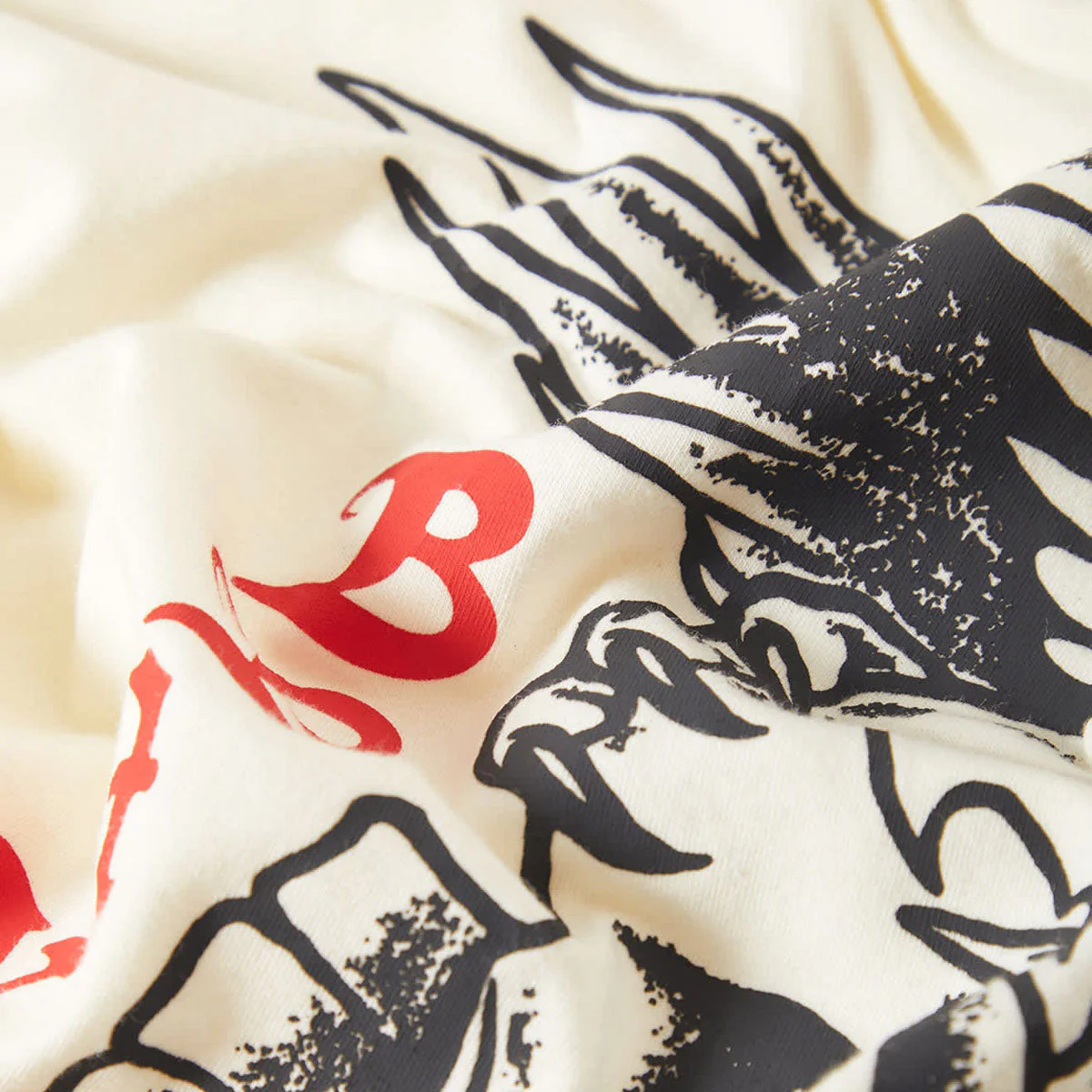 Brixton Wolcott Worn In Boxy Muscle Tank Top - Off White - Image 2