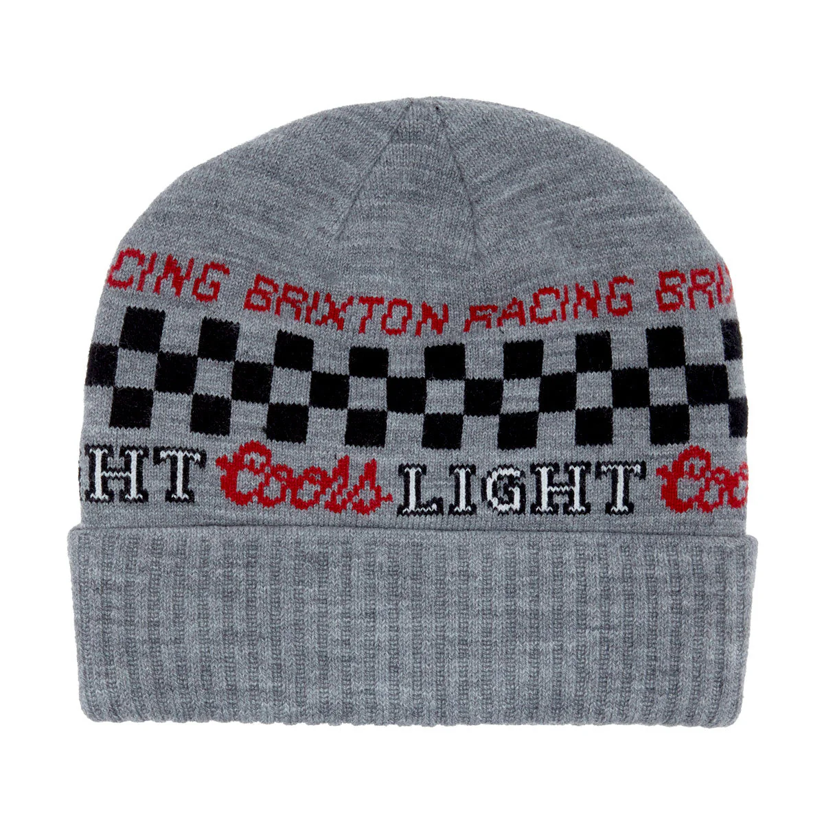 Brixton x Coors Light Racing Beanie - Silver - Image 2