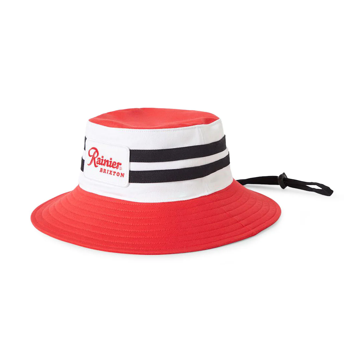 Brixton x Rainier Brixton Boonie Hat - Natural/Red
