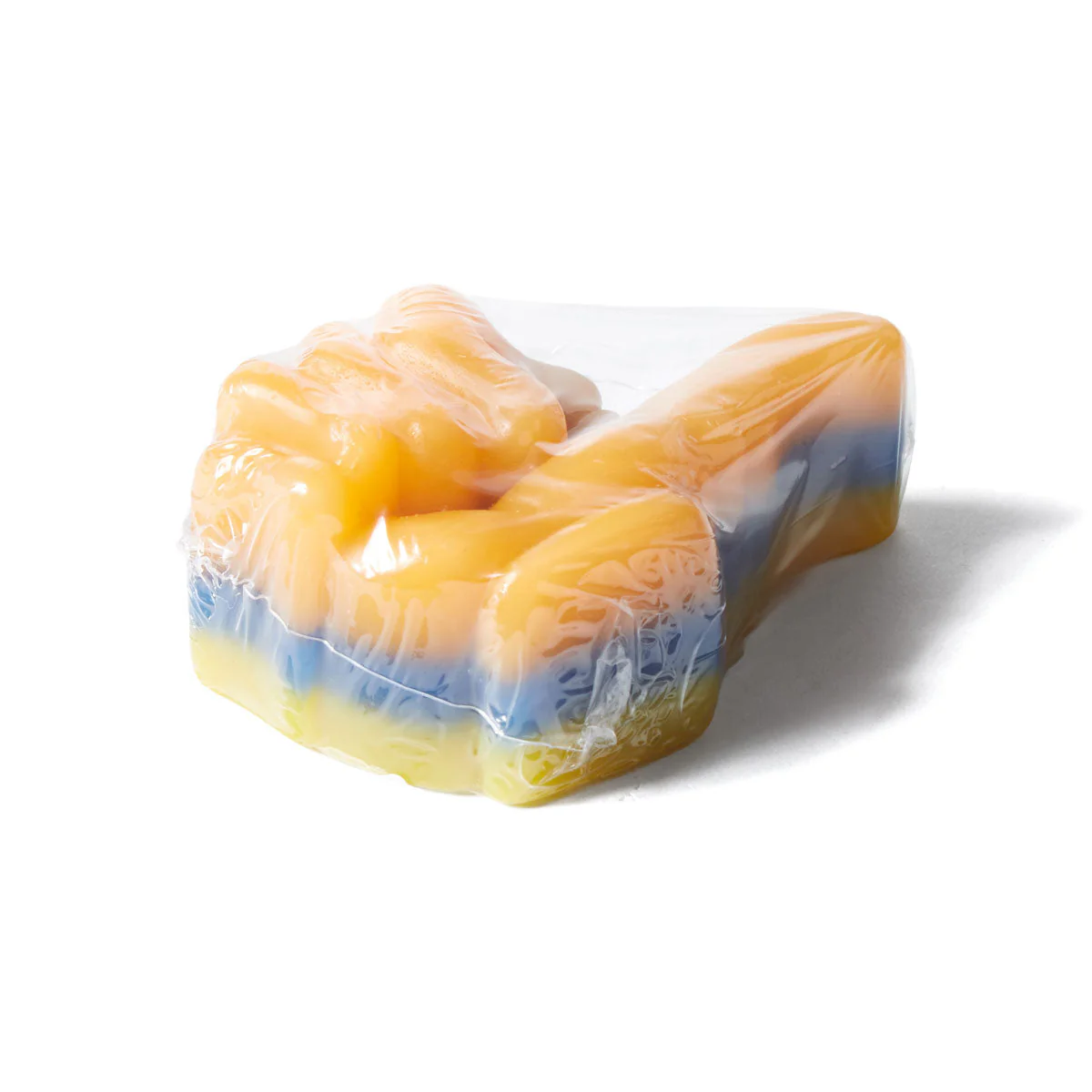 Bro Style Thumbs Up Skate Wax - Yellow/Blue/Orange - Image 2