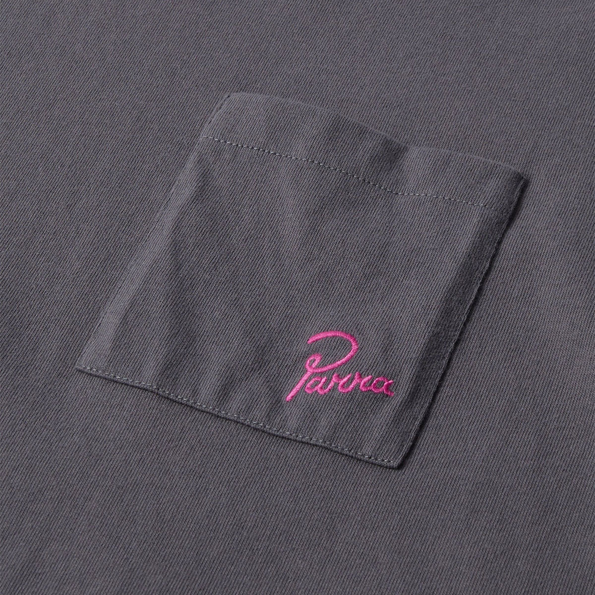 By Parra Signature Pocket T-Shirt - Grey - Image 3