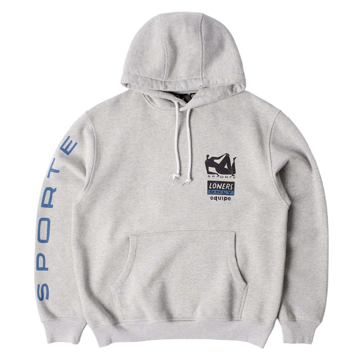 By Parra Sporte Hoodie - Heather Grey