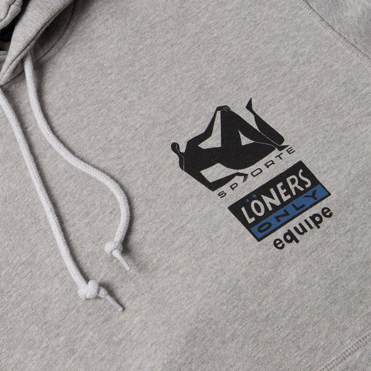 By Parra Sporte Hoodie - Heather Grey - Image 3