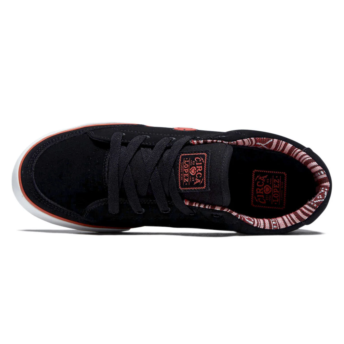 C1rca AL 50 Slim Shoes - Black/Red/White - Image 3
