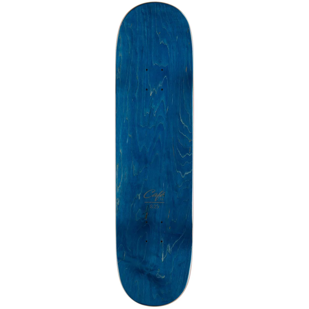 Cafe Gaurab Sketches C2 Shape Skateboard Deck - Blue - 8.25" - Image 2