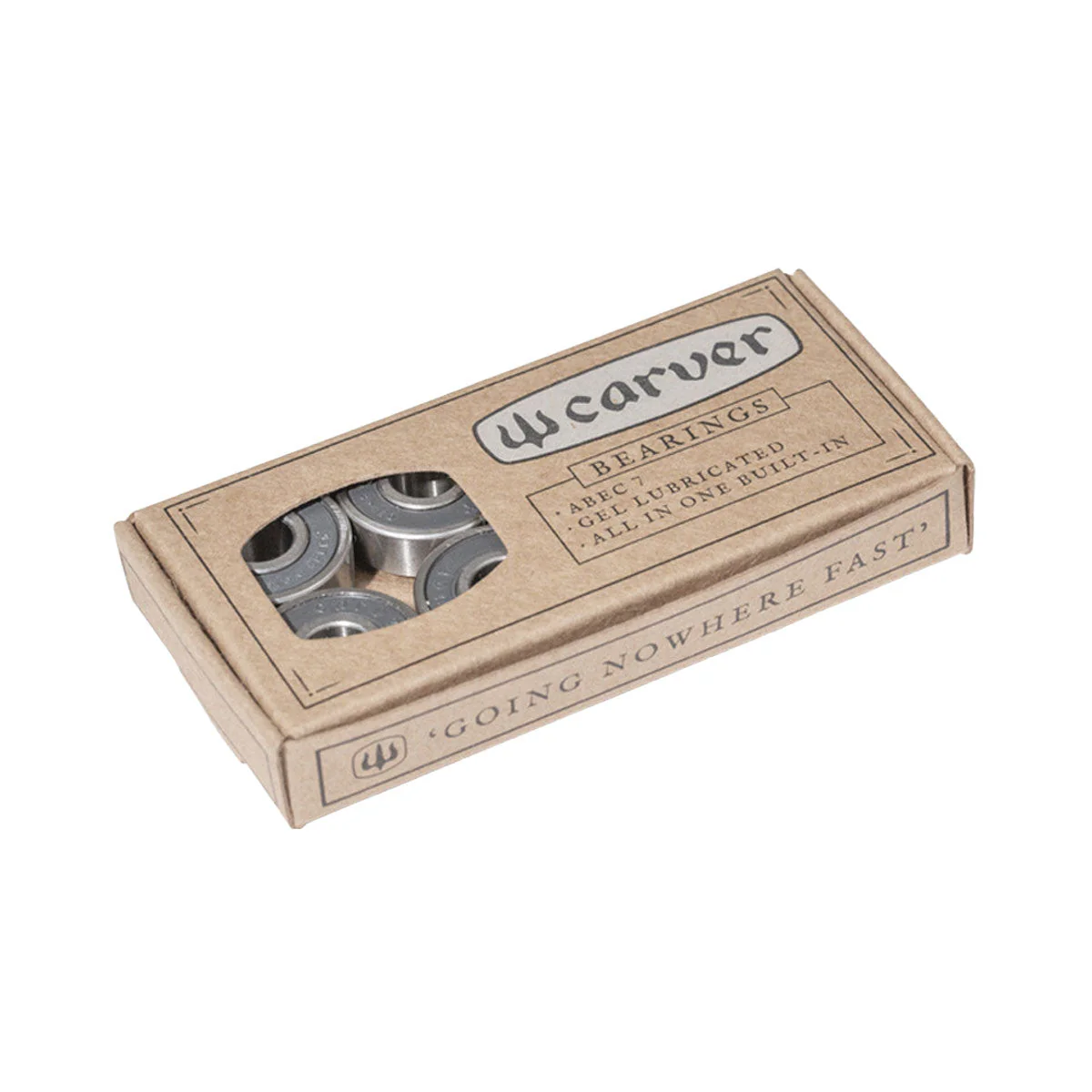 Carver ABEC 7 Built In Bearings - Grey