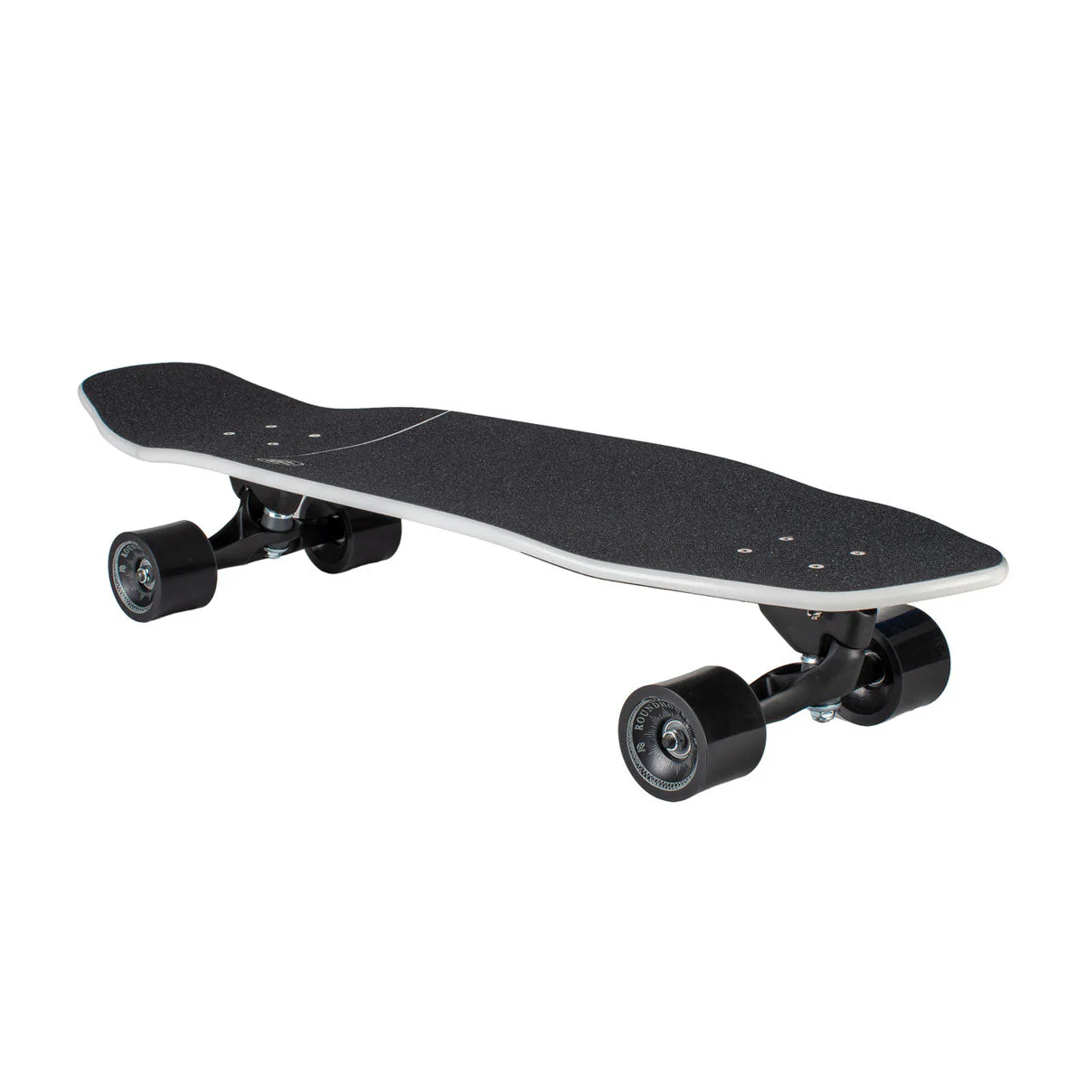 Carver Black Tip Carbon Fiber CX 32.5" Pre-Built Surfskate Complete - Image 3