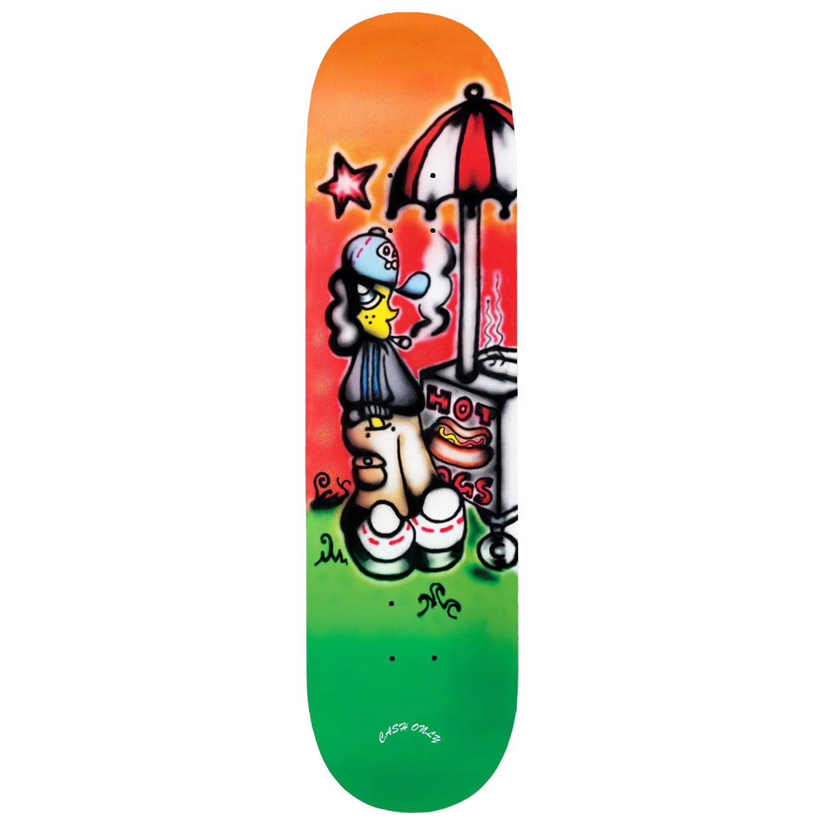 Cash Only Glizzy Skateboard Deck - 8.25"