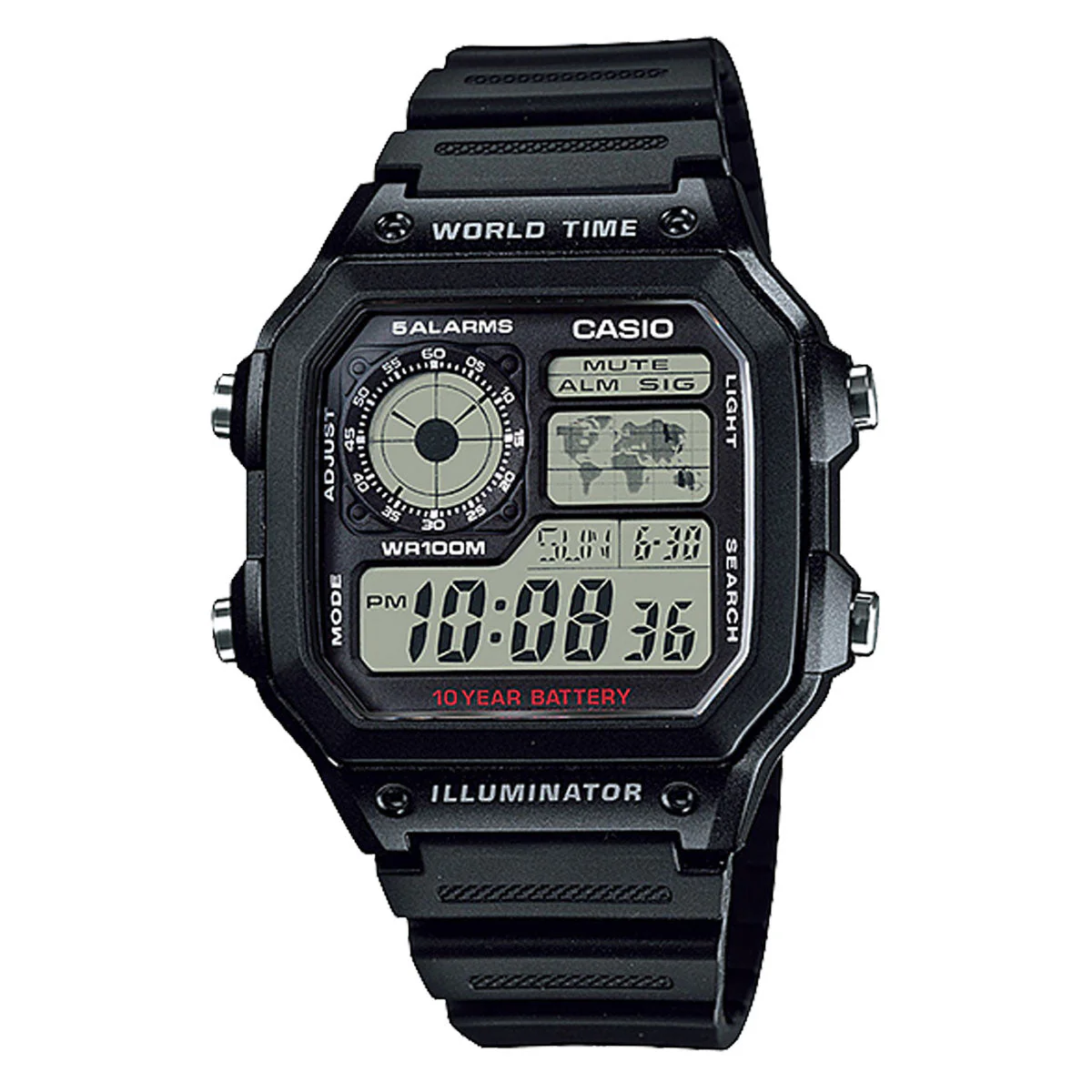 Casio AE1200WH-1A Watch