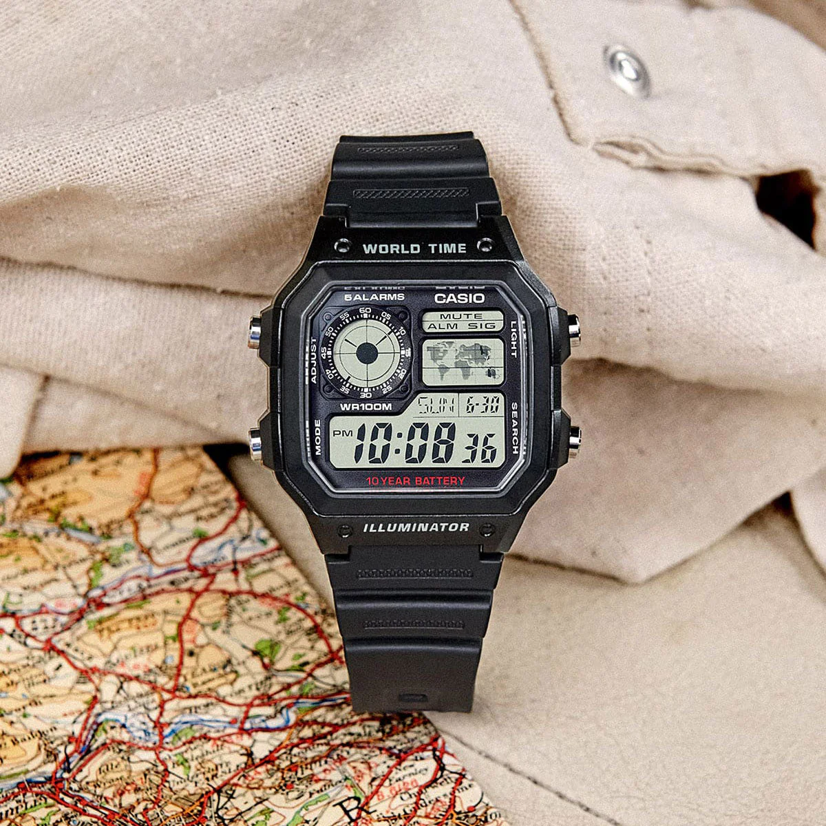 Casio AE1200WH-1A Watch - Image 3