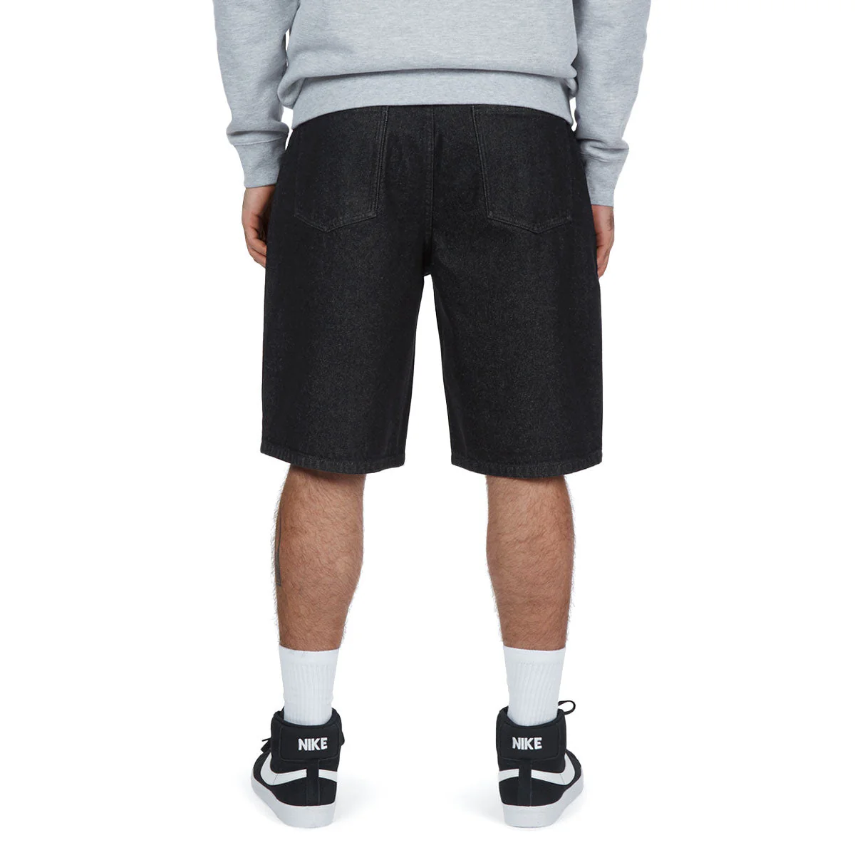 CCS 97 Star Denim Shorts - Old Black - Image 4
