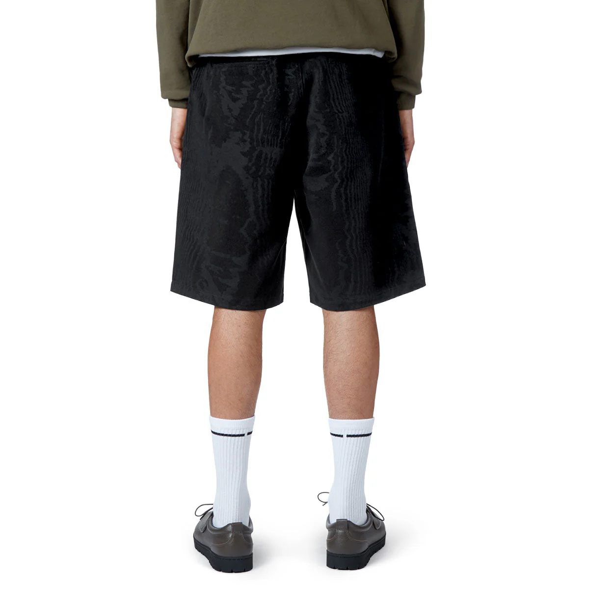 CCS Amoir Libre Pleated Shorts - Black Distortion - Image 5