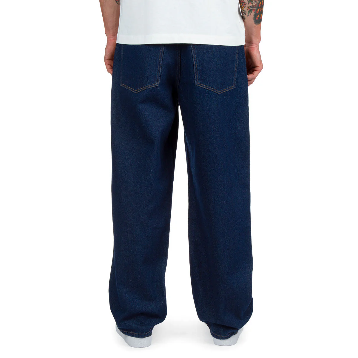 CCS Baggy Straight Denim Jeans - Overdyed Navy - Image 5