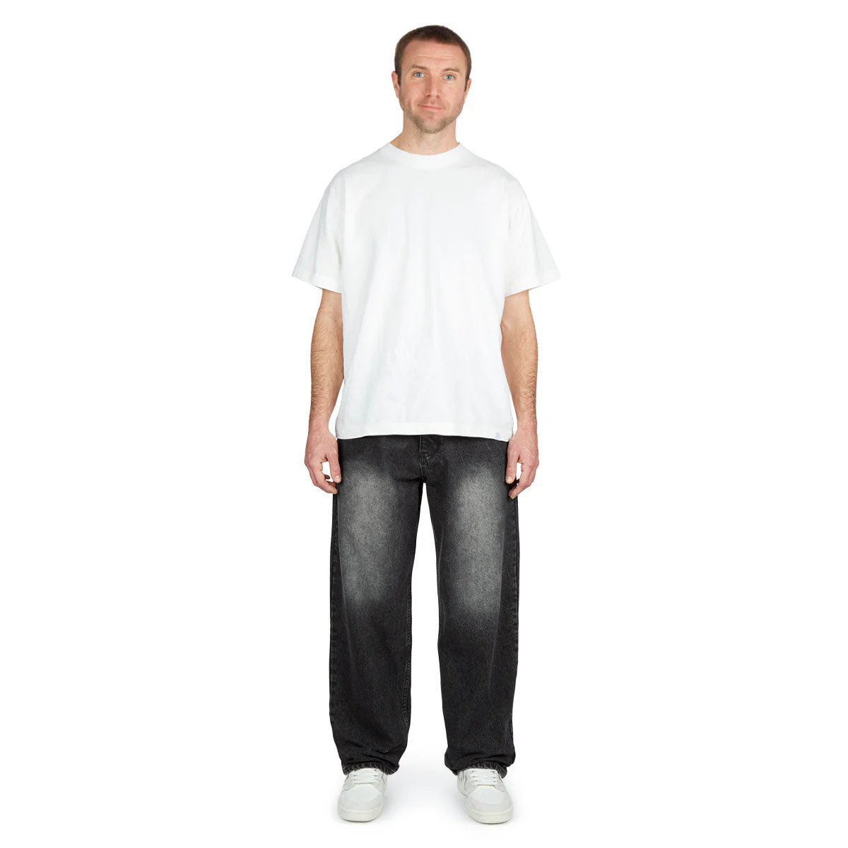 CCS Baggy Straight Denim Jeans - Pavement Black - Image 2