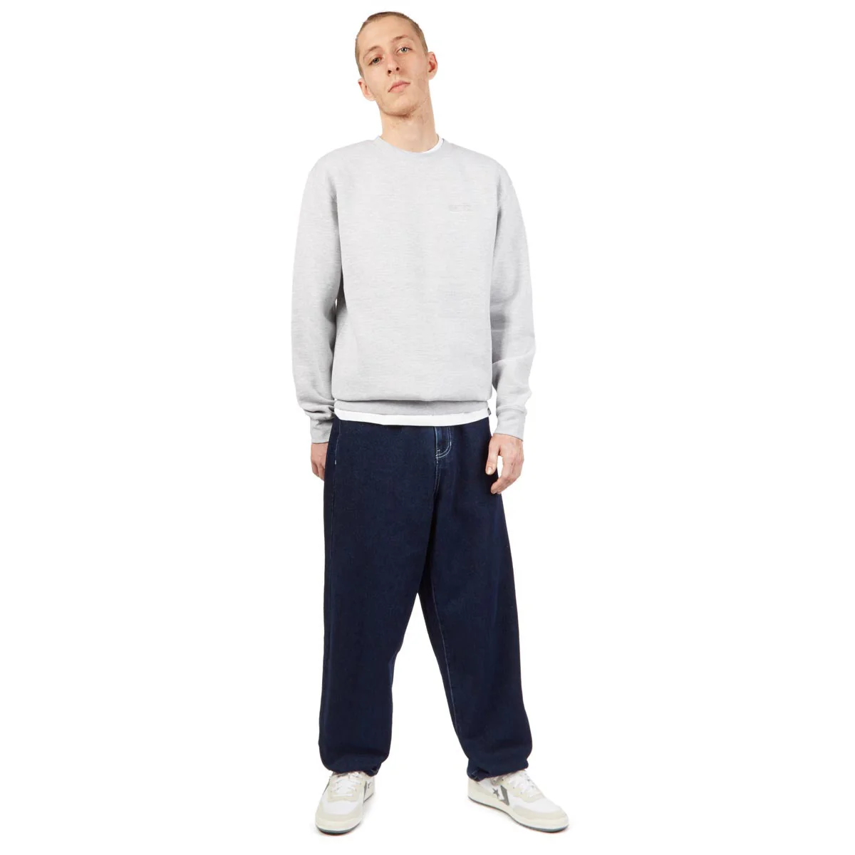 CCS Baggy Taper Denim Jeans - Overdyed Navy - Image 2