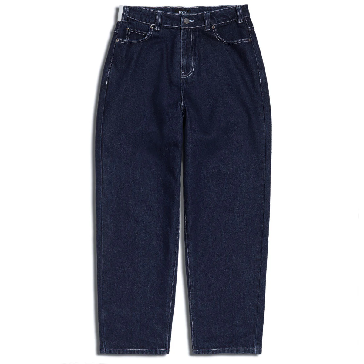 CCS Baggy Taper Denim Jeans - Overdyed Navy - Image 4