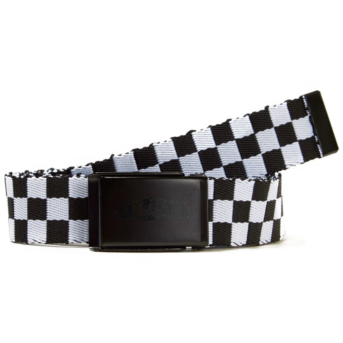 CCS Black Kickflip Buckle Belt - Checkerboard - Image 2