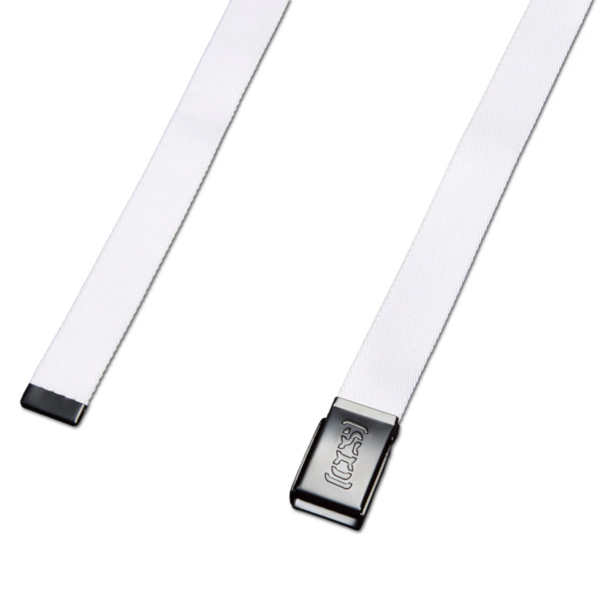 CCS Black Logo Buckle Belt - White - Image 2