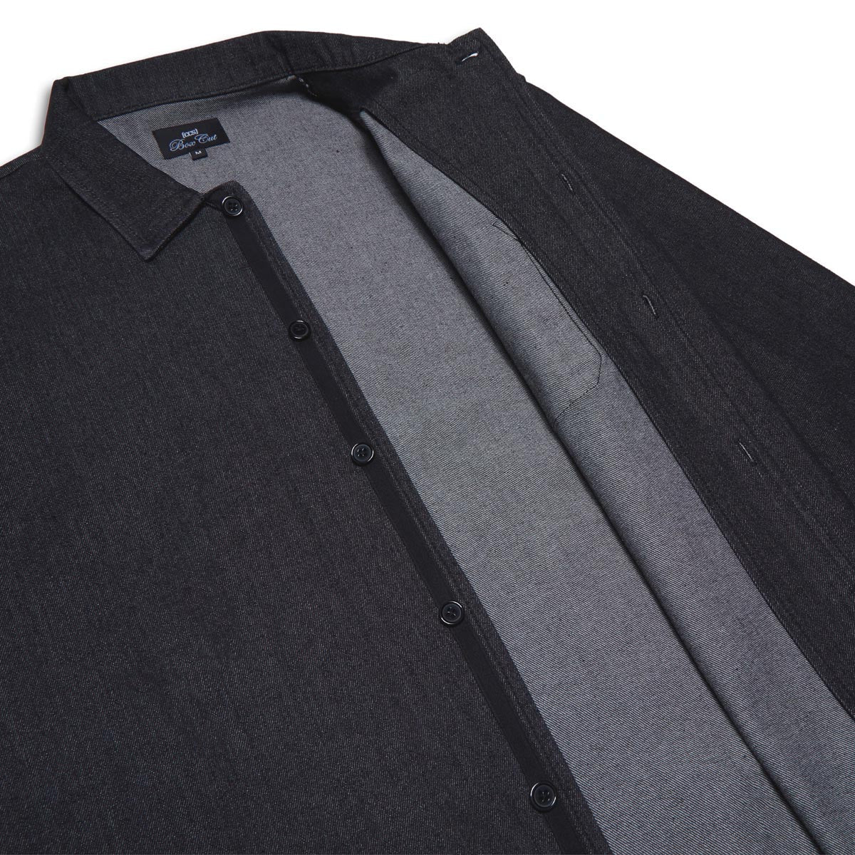 CCS Box Denim Shirt - Black - Image 5