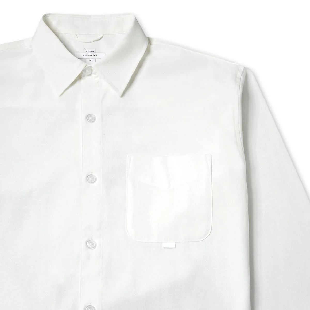 CCS Box Oxford Shirt - White - Image 3