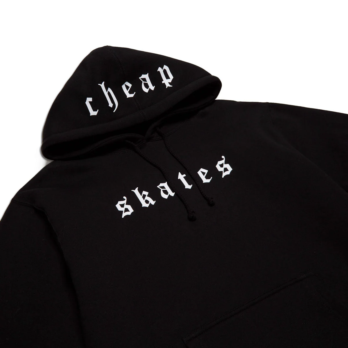 CCS Cheap Skates OE Hoodie - Black/White - Image 2