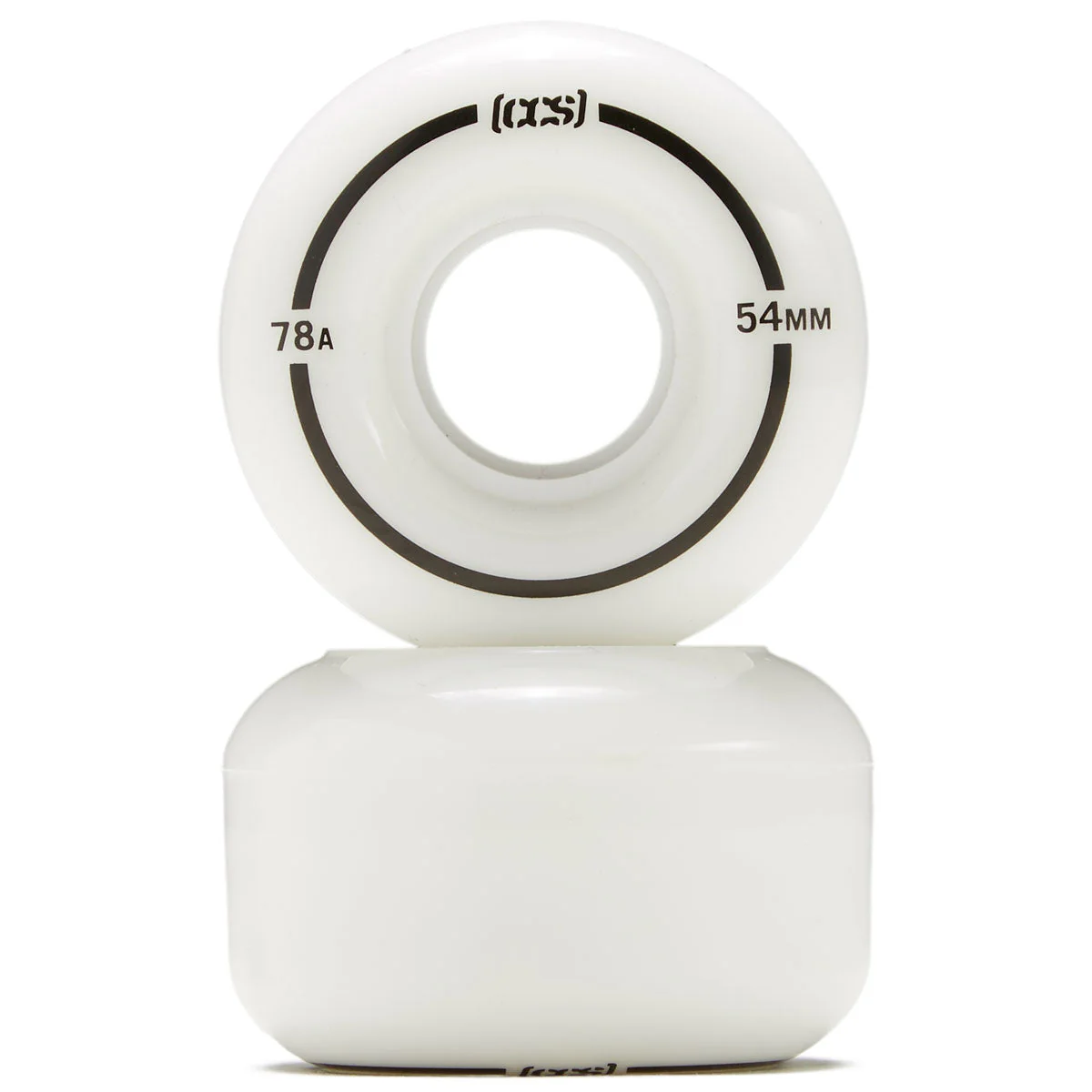 CCS Cruiser 78a Skateboard Wheels - White - 54mm - Image 2