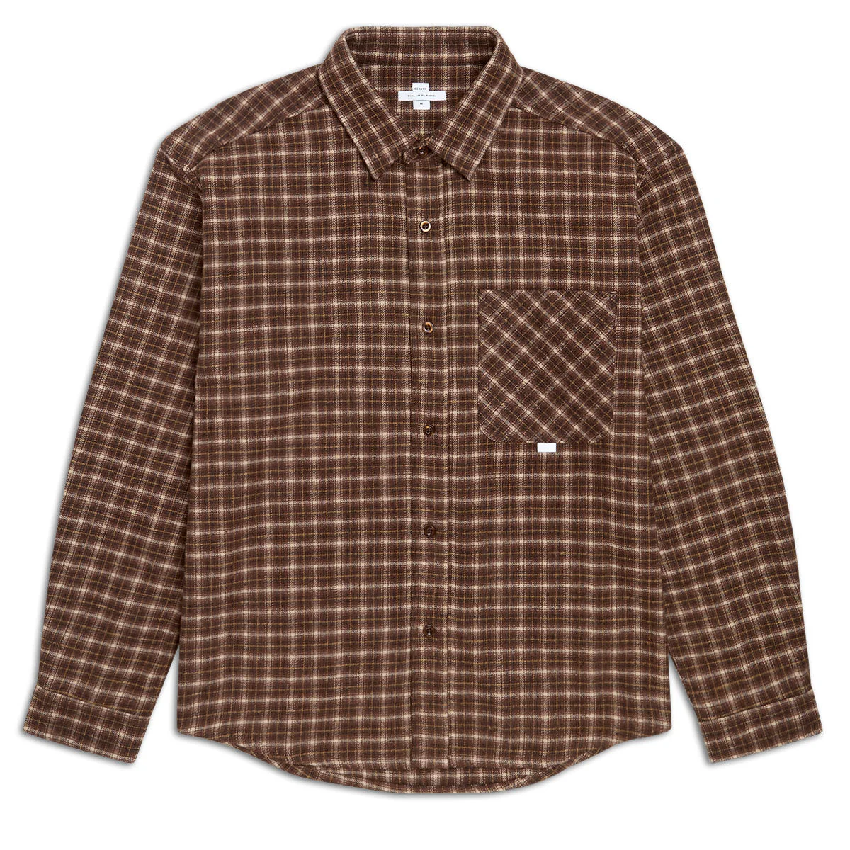 CCS Dial Up Flannel Shirt - Brown - Image 2