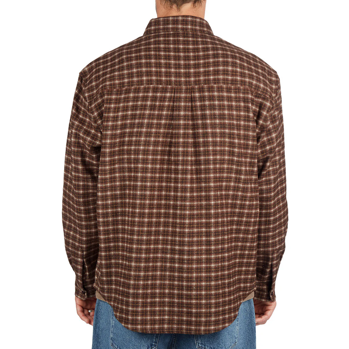 CCS Dial Up Flannel Shirt - Brown - Image 4
