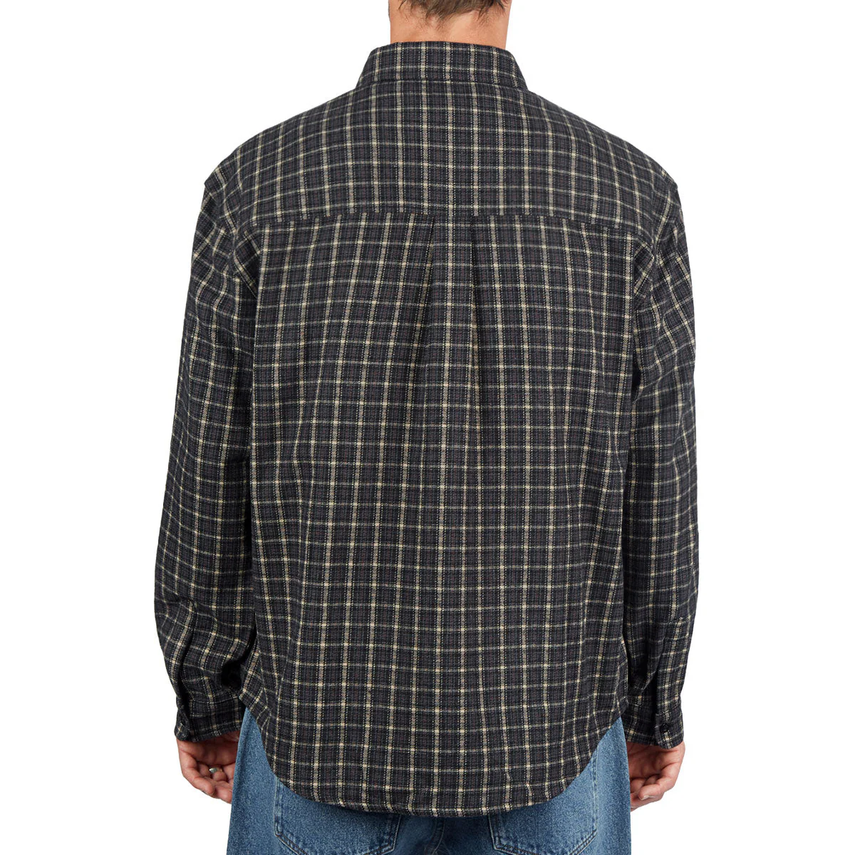 CCS Dial Up Flannel Shirt - Dark Navy - Image 4