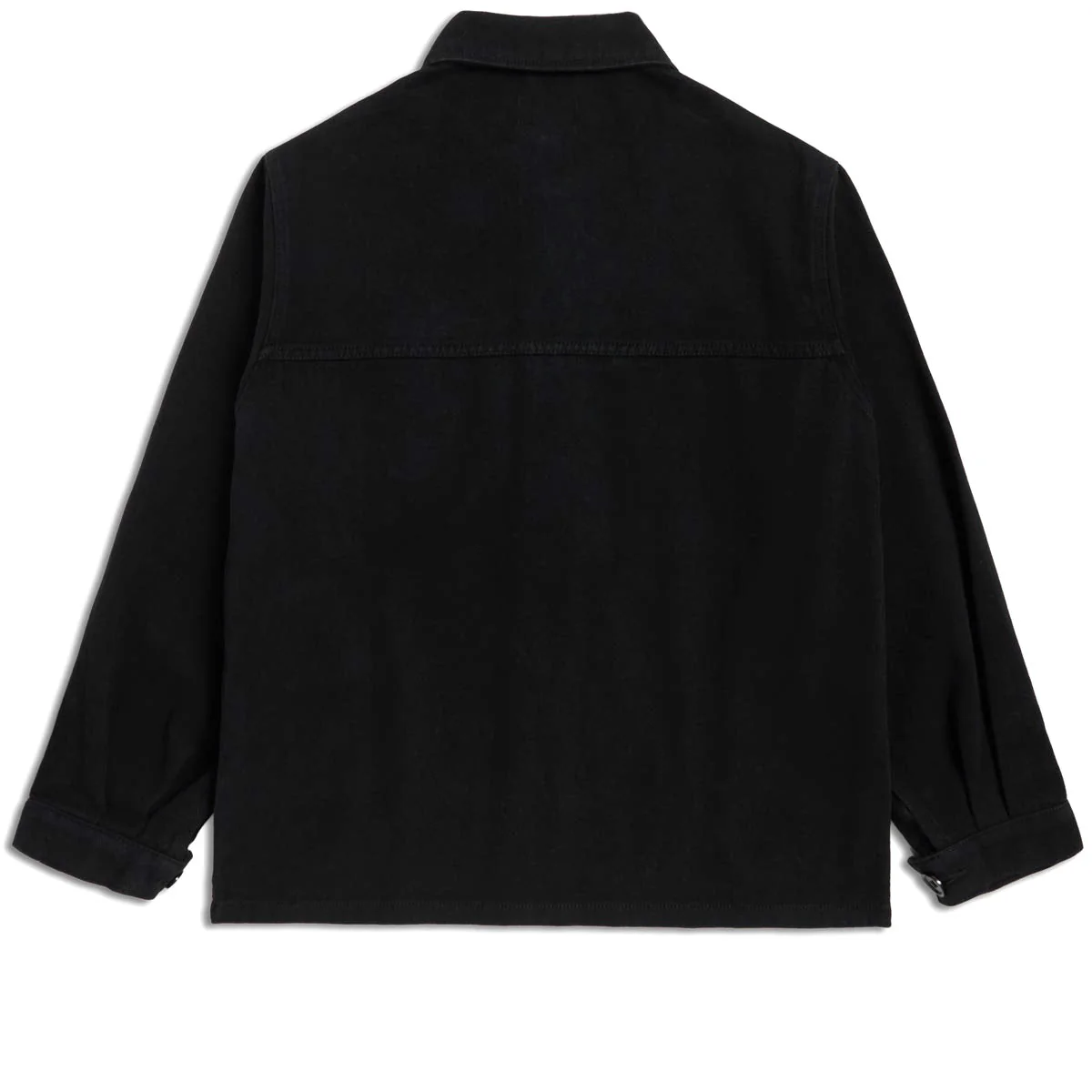 CCS French Cropped Chore Jacket - Black - Image 4