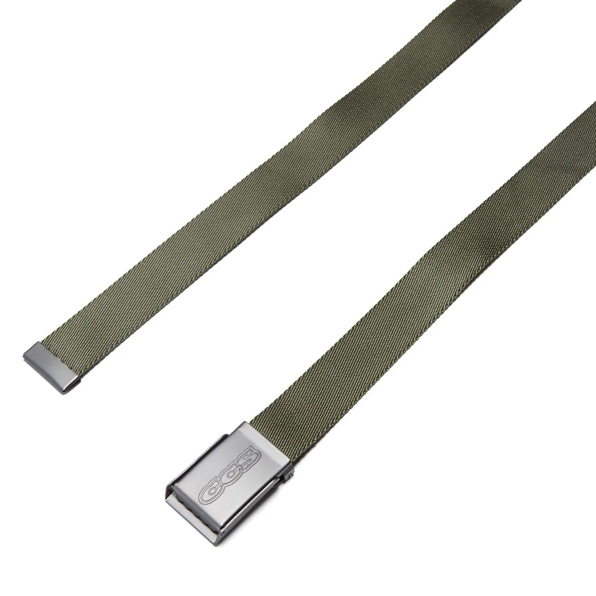 CCS Gunmetal 96 Logo Web Belt - Olive - Image 2