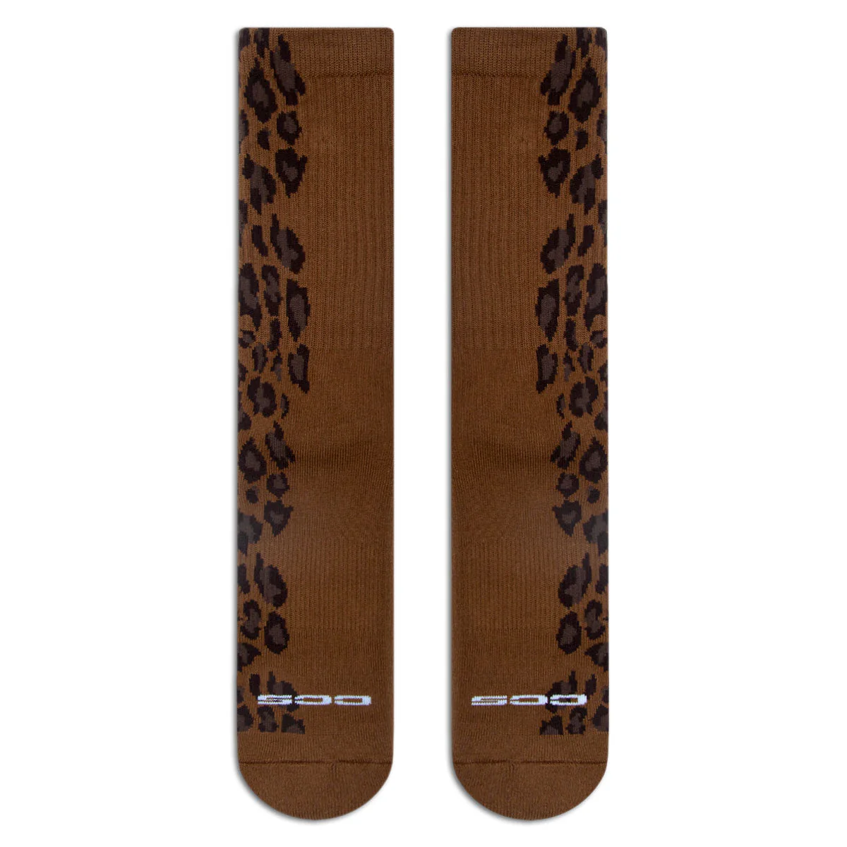 CCS Leopard Socks - Brown - Image 2