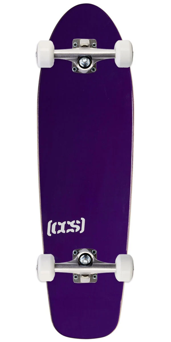 CCS Logo Cruiser Skateboard Complete - Purple - 8.00"