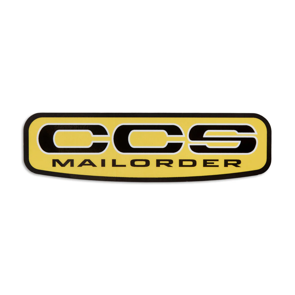 CCS Mailorder Sticker - Yellow - 4.5"