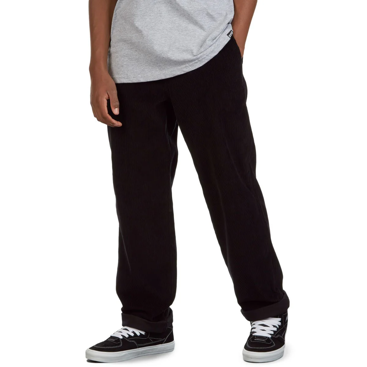 CCS Original Relaxed Corduroy Pants - Black - Image 4