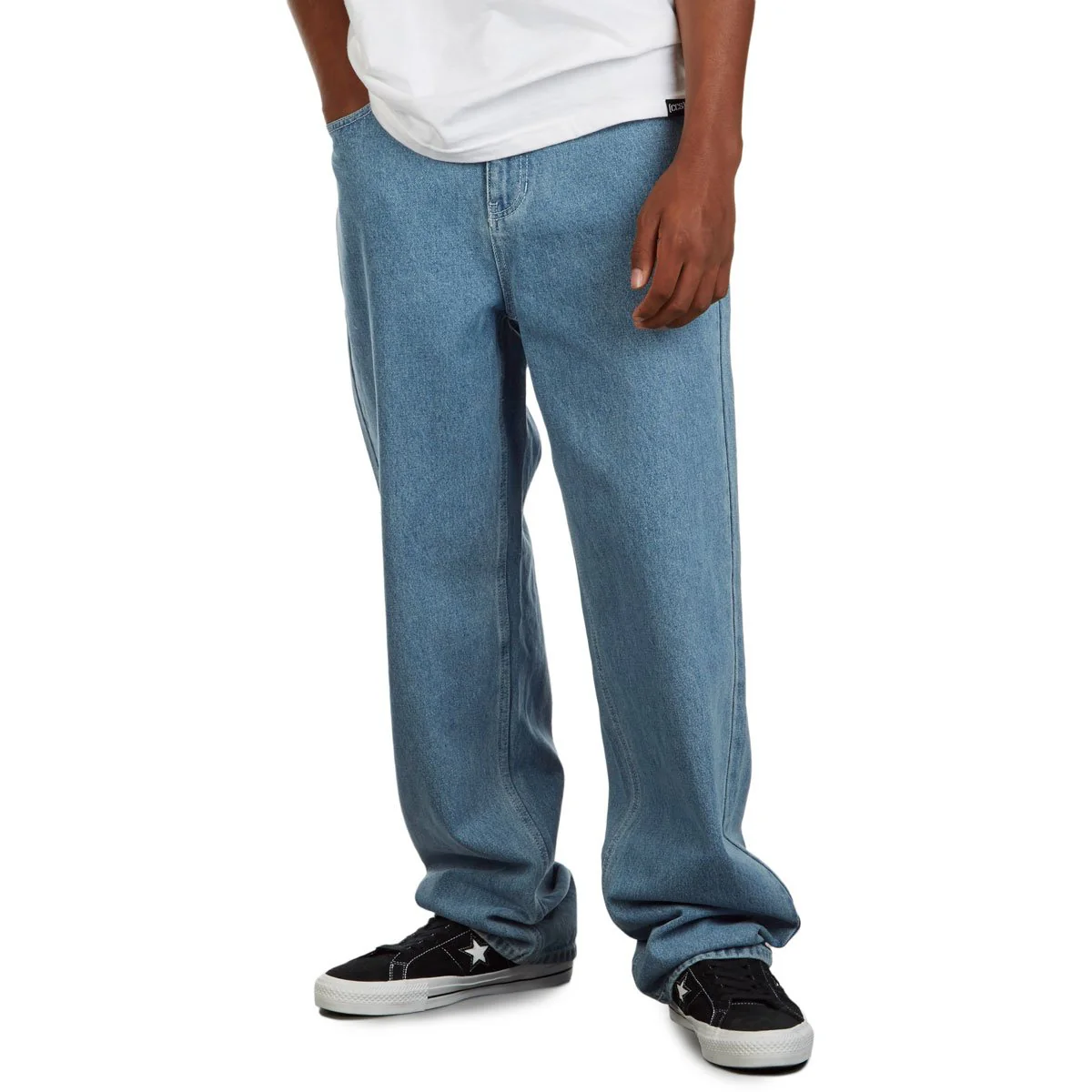CCS Original Relaxed Denim Jeans - Rinsed Blue - Image 2