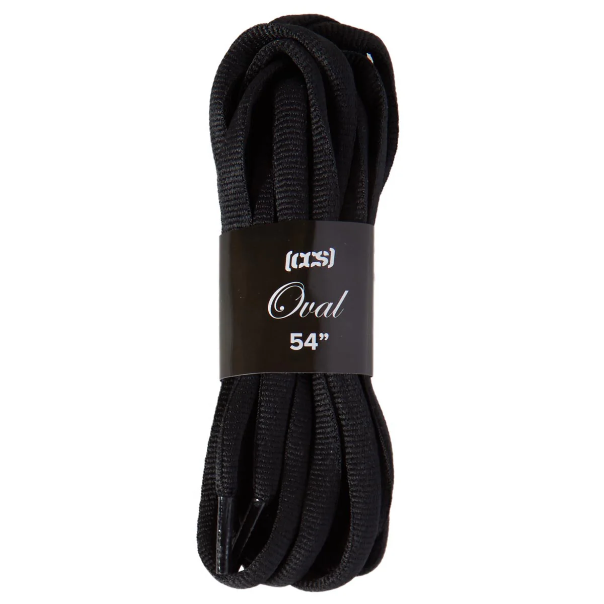 CCS Oval Shoelaces - Black