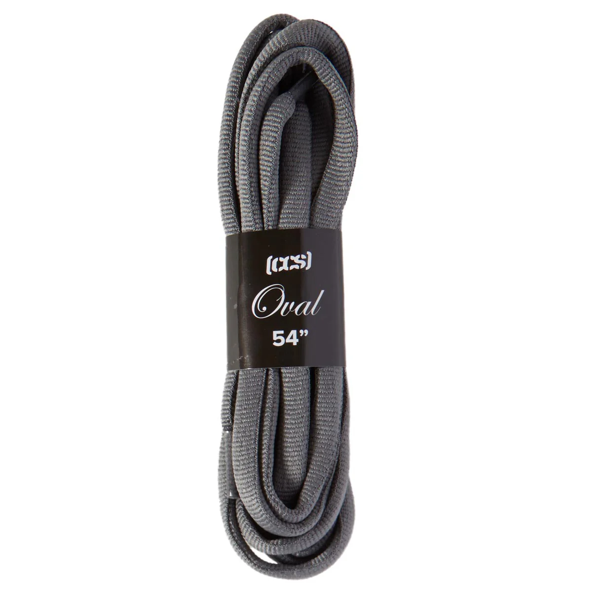 CCS Oval Shoelaces - Dark Grey
