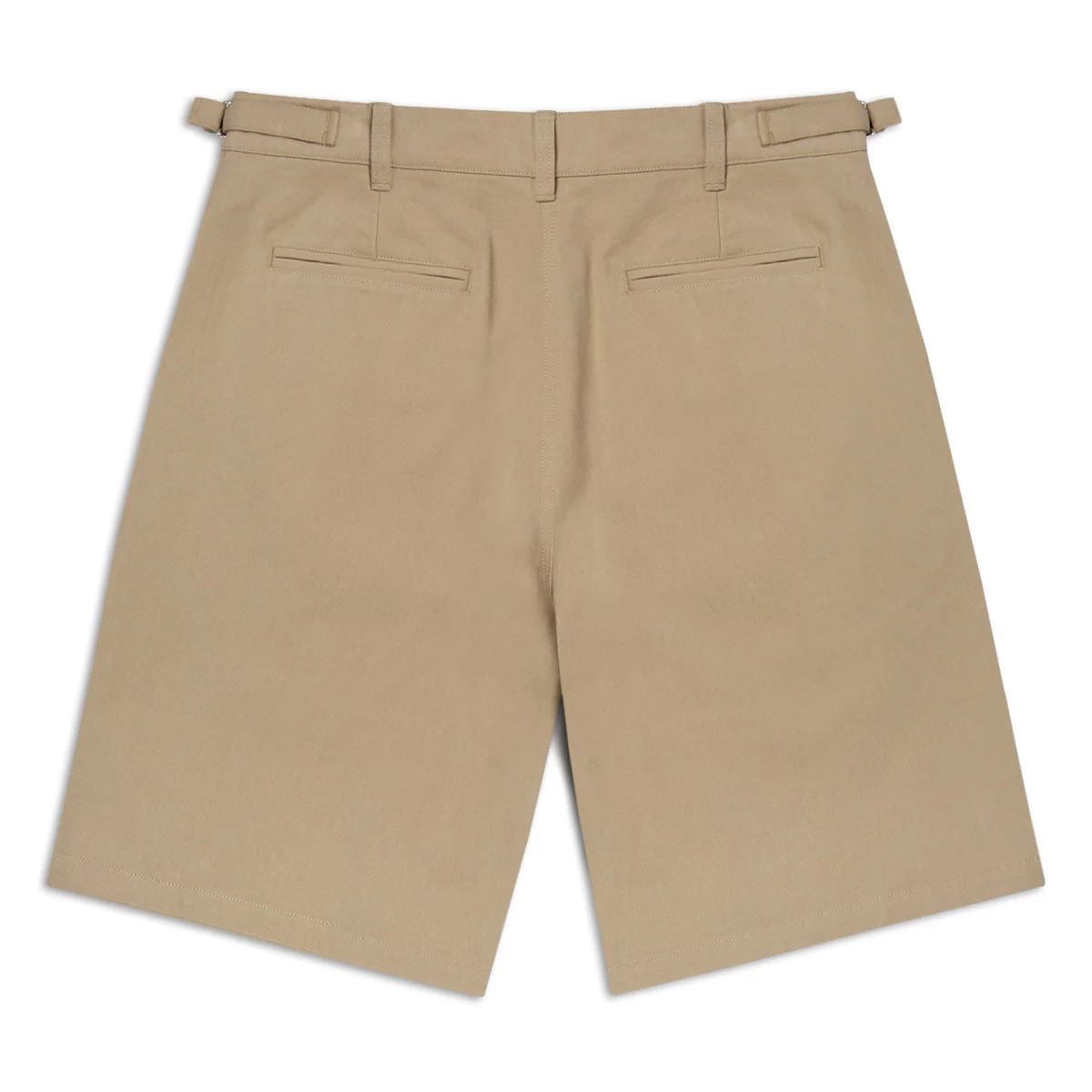 CCS Pleated Chino Shorts - Khaki - Image 5