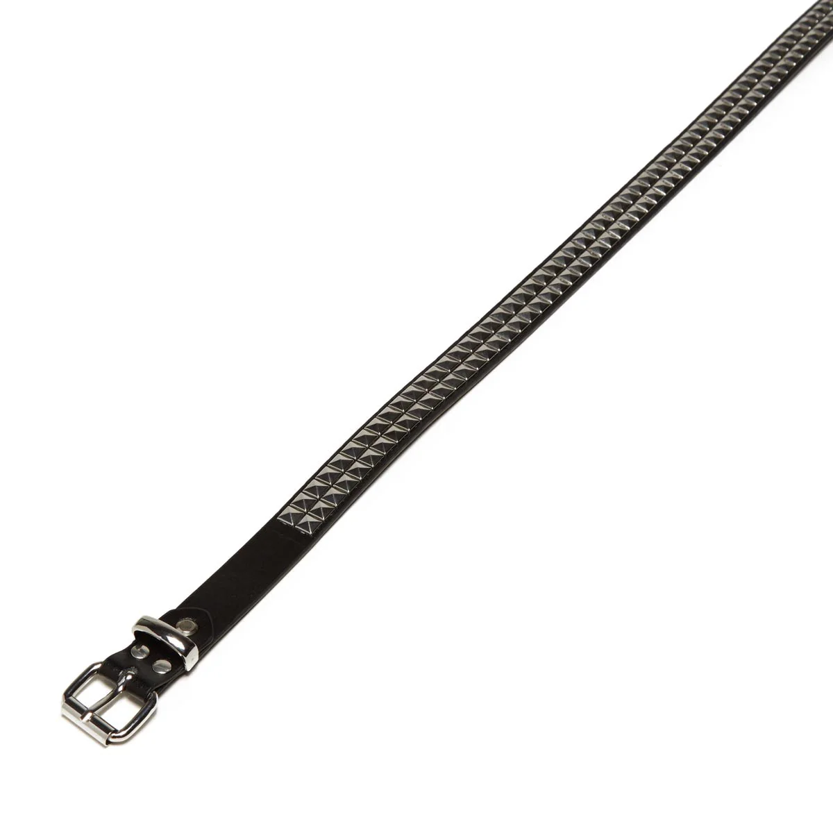 CCS Pyramid Studded Belt - 2 Row - Black - Image 2