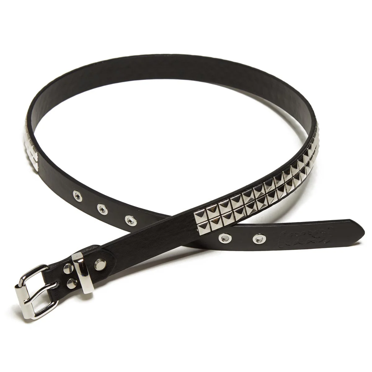 CCS Pyramid Studded Belt - 2 Row - Black - Image 3