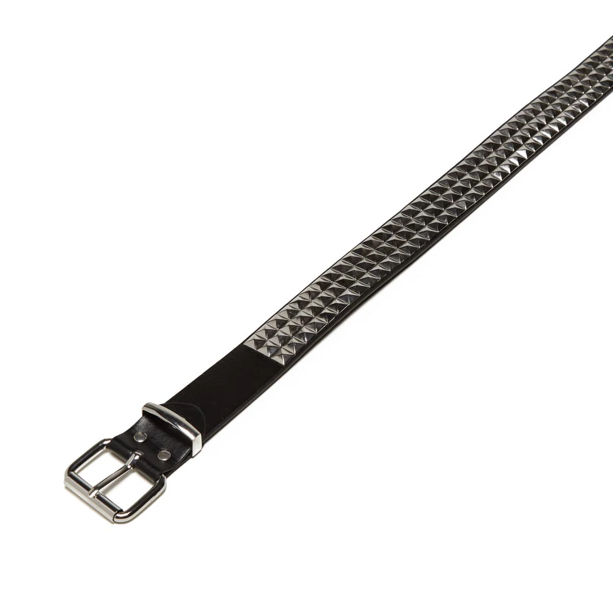 CCS Pyramid Studded Belt - 3 Row - Black - Image 2