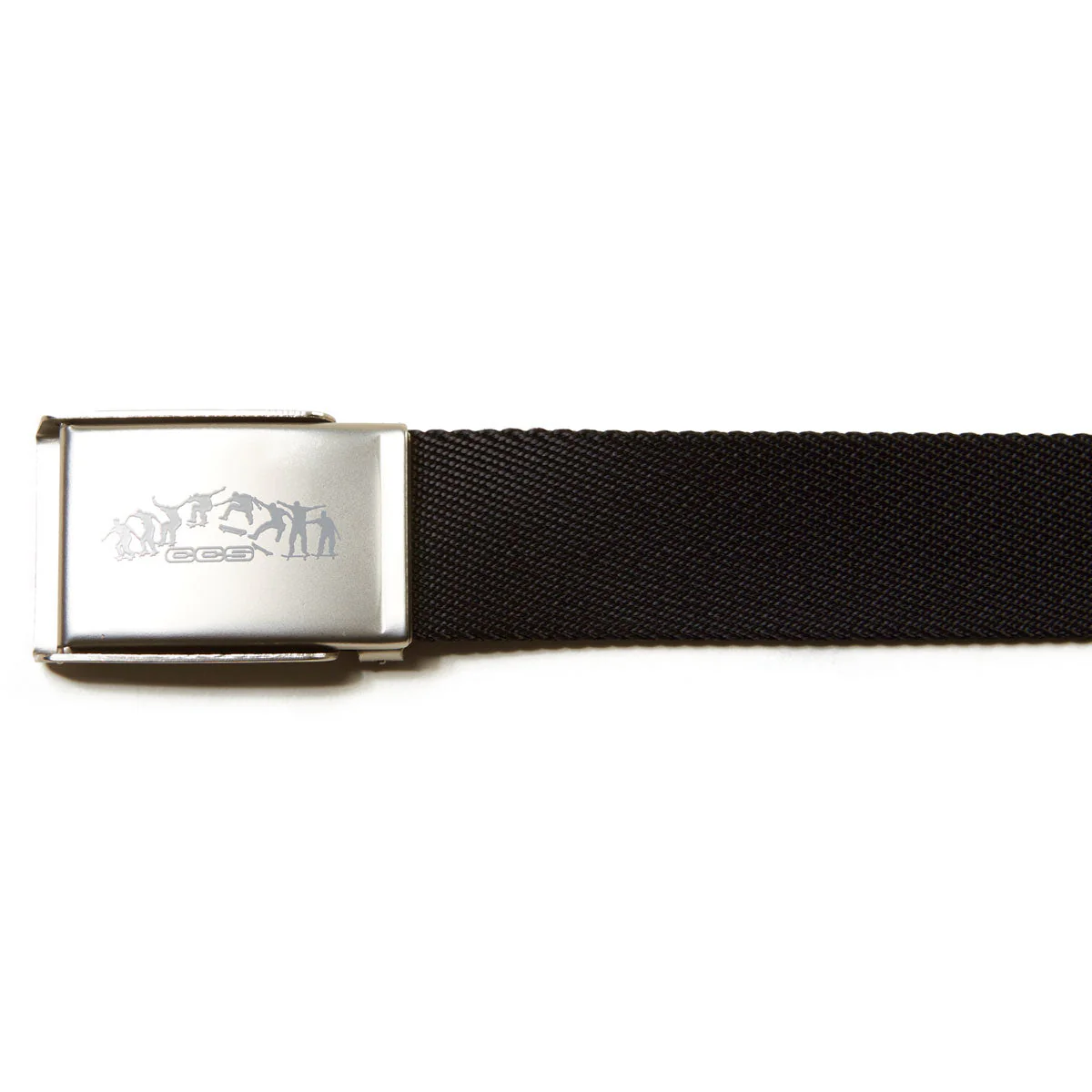 CCS Silver Kickflip Buckle Belt - Black - Image 3