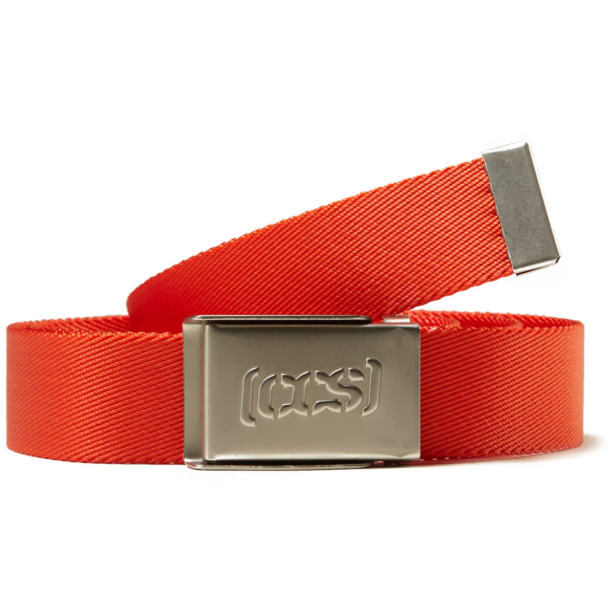 CCS Silver Logo Buckle Belt - Orange - Image 2
