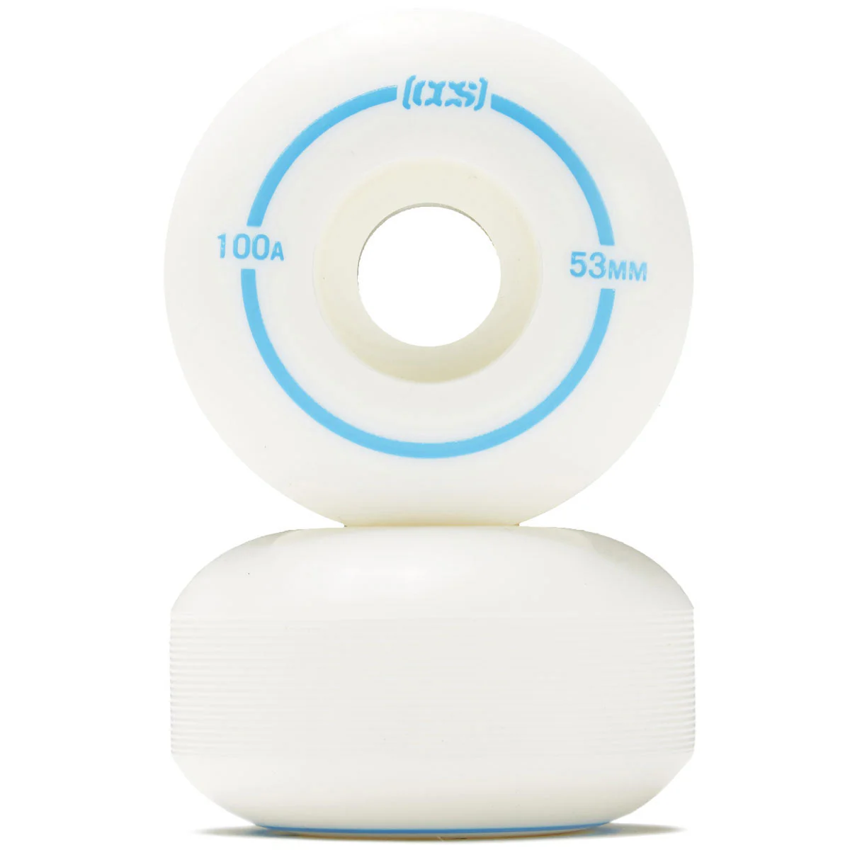 CCS Skateboard Wheels - White - 53mm - Image 2