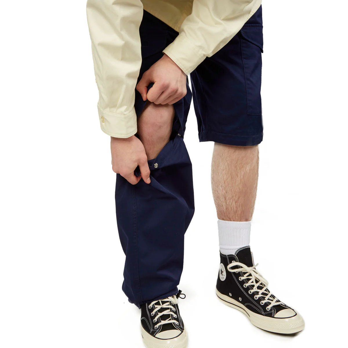 CCS Snap On Cargo Pants - Navy - Image 4