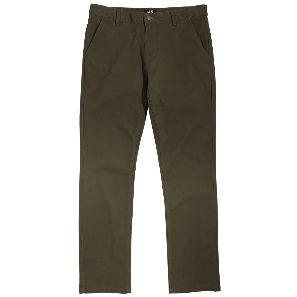 CCS Straight Stretch Chino Pants - Olive - Image 5