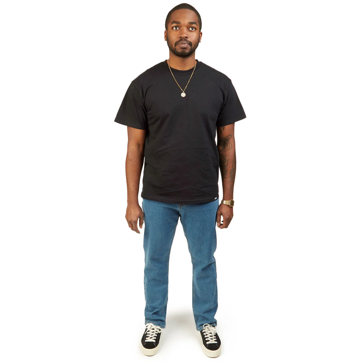 CCS Straight Stretch Denim Jeans - 12oz Rinse - Image 2