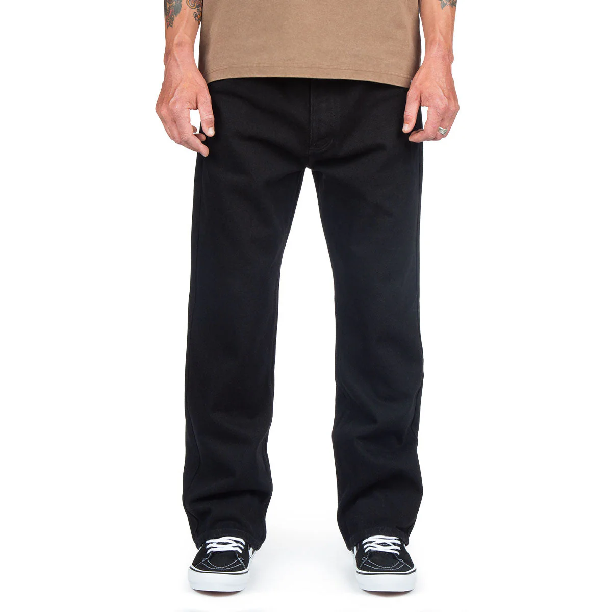 CCS Western Straight Denim Jeans - Black
